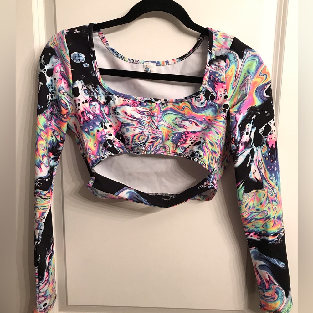 Crop top long sleeve